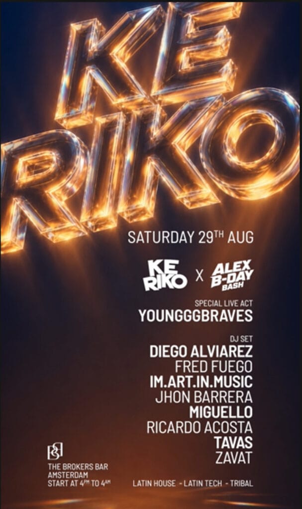 KE-RIKO x ALEX B-DAY BASH